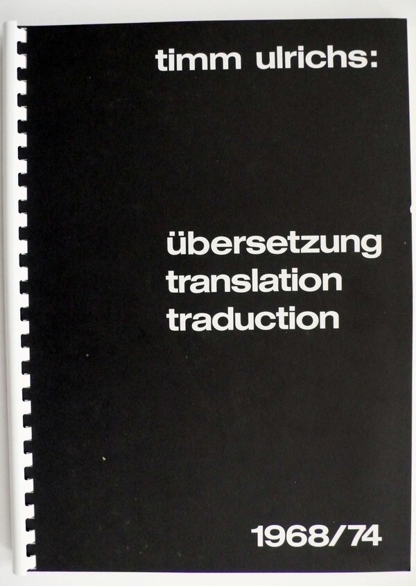 Übersetzung Translation Traduction ein polyglotter zyklus (Der Sprachkreislauf)