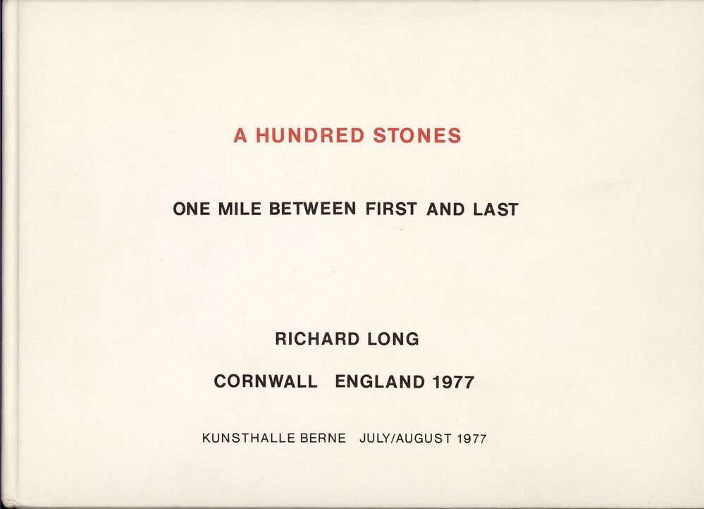 A Hundred Stones: One Mile Between First and Last