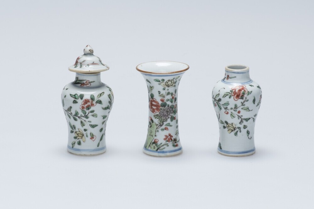 Miniatuurversie driedelig kaststel