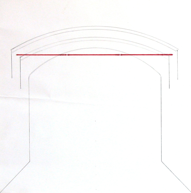 Ontwerp neonsculptuur Groninger Museum in schakelpatronen