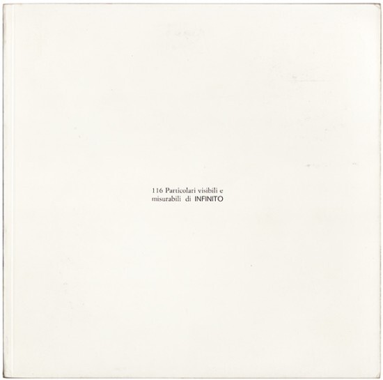 116 particolari visibili e misurabili di INFINITO