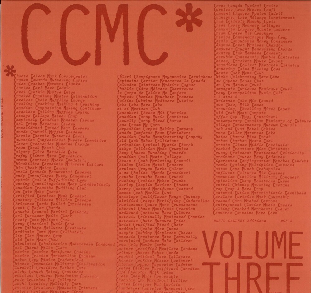 CCMC - Volume Three