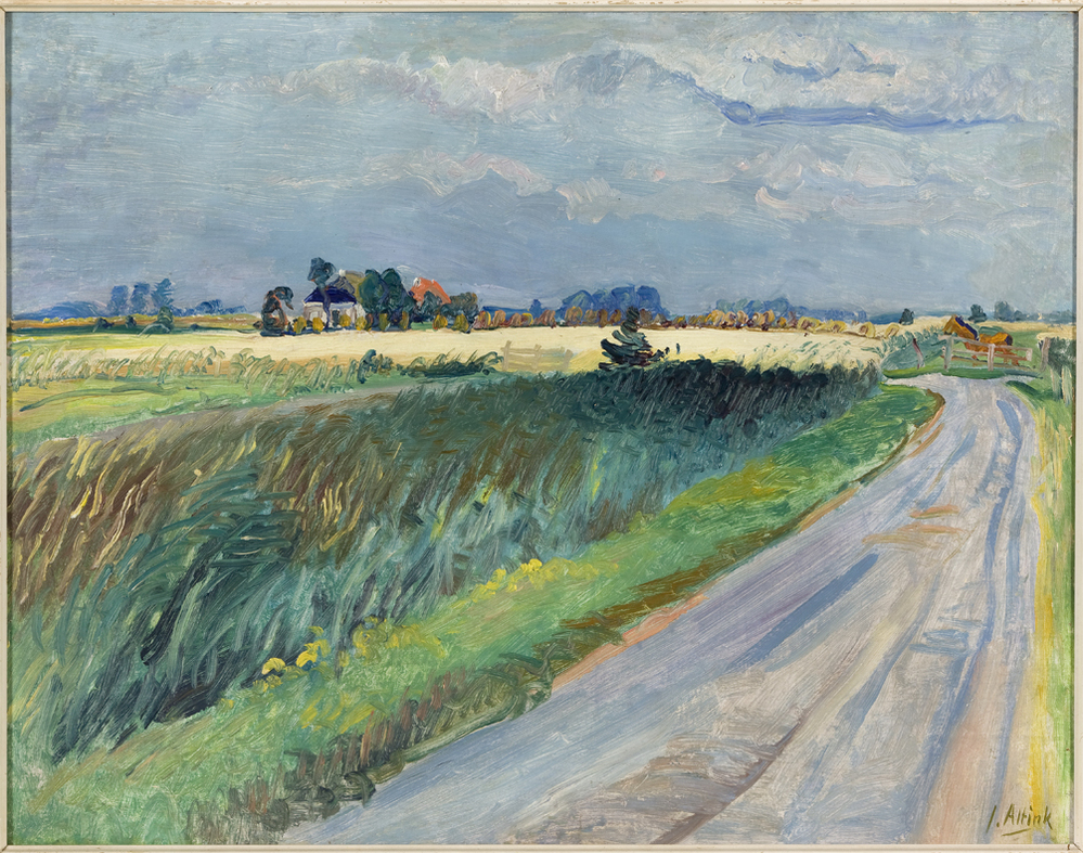 Landweggetje naar Beijum