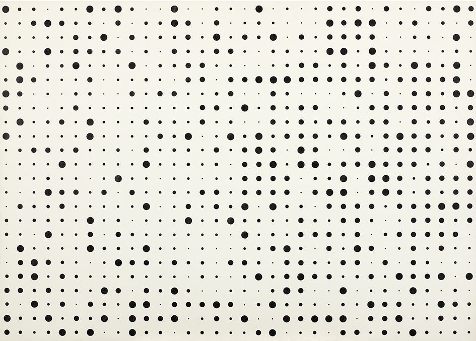 Toevallige puntrastertekening V 72-14S