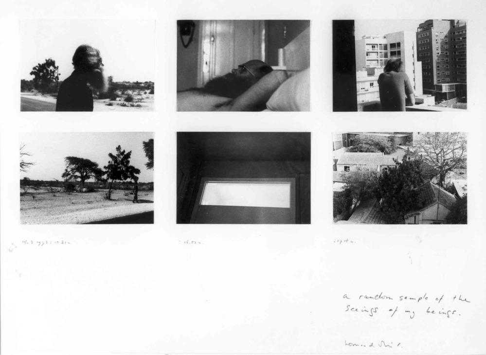 A random sample of the seeings of my beings