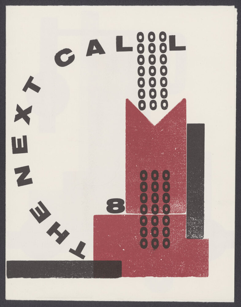 The next call 8, 1926 (facsimile) (G-88a)