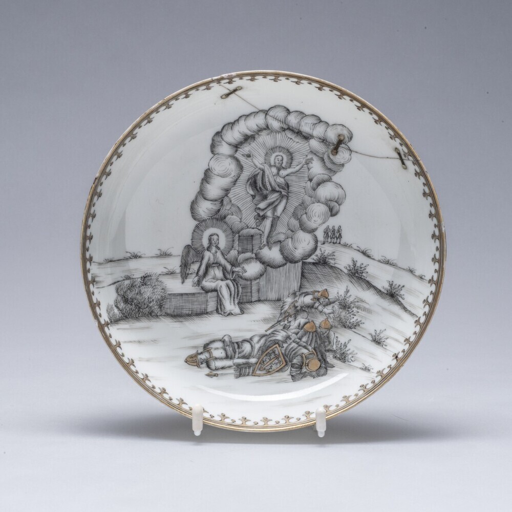 Schoteltje 'Opstanding van Christus'