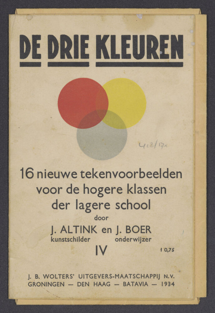 De drie kleuren: 16 nieuwe tekenvoorbeelden voor de hogere klassen der lagere school