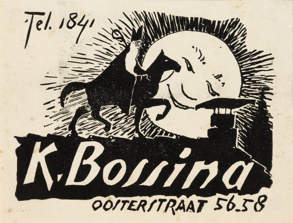 St. Nicolaaskaartje K. Bossina