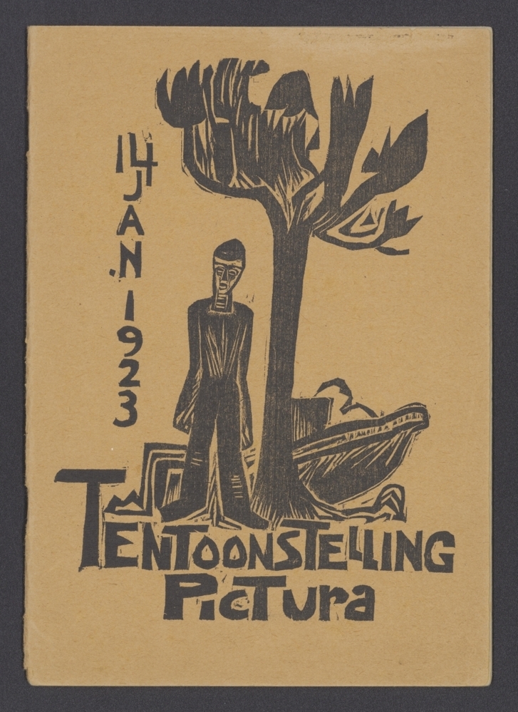Catalogus tentoonstelling " De Ploeg" in Pictura 14 januari 1923 (G-46)
