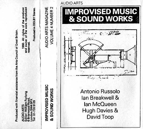 Audio Arts, Vol.4 nr2 - Improvised Music & Sound Works