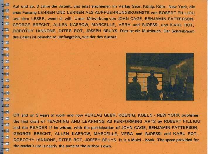 Lehren und lernen als Auffuehrungskuenste