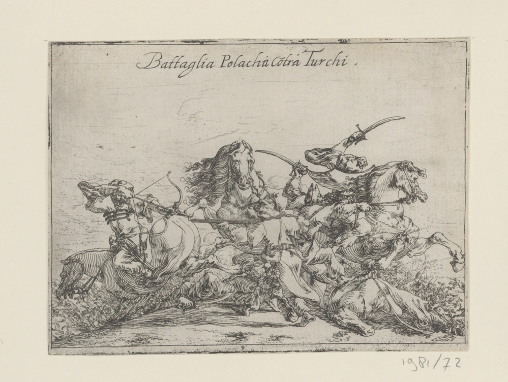Battaglia Polachi contra Turchi (serie: Capricci di varie battaglie)