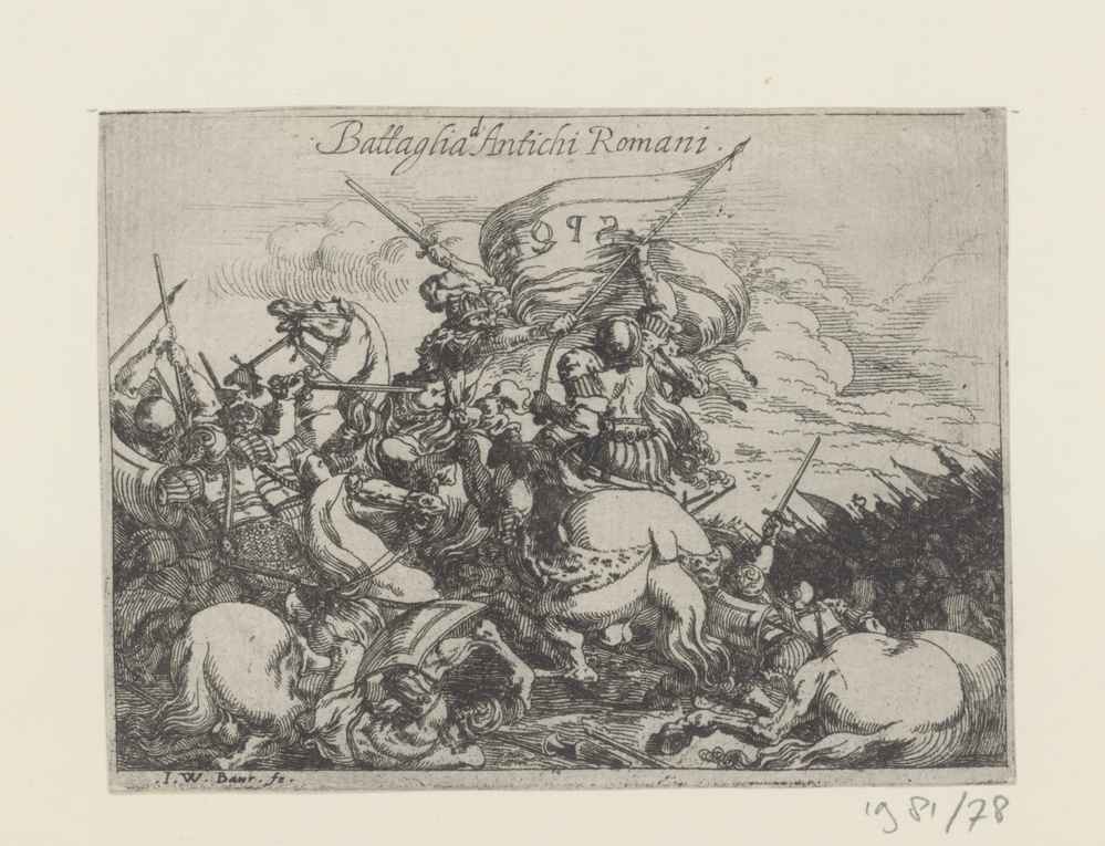 Battaglia d'Antichi Romani (serie: Capricci di varie battaglie)