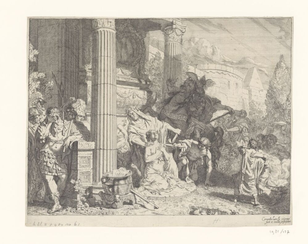 Offer van Polyxena of Iphigenia