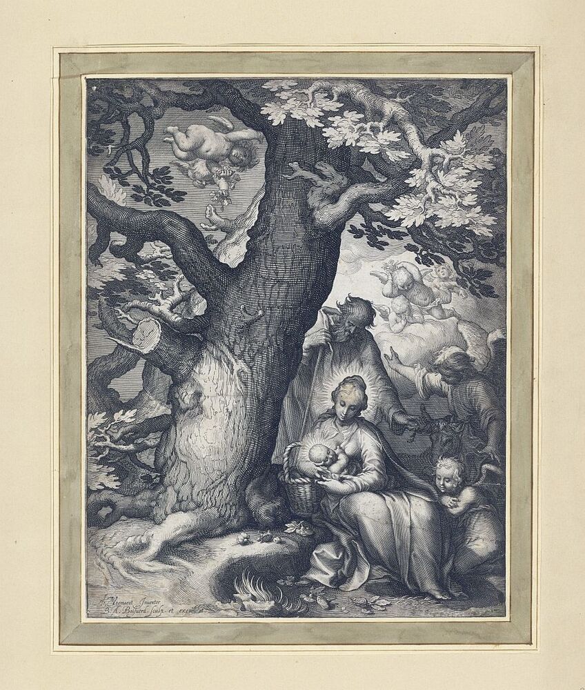 Rust op de vlucht naar Egypte