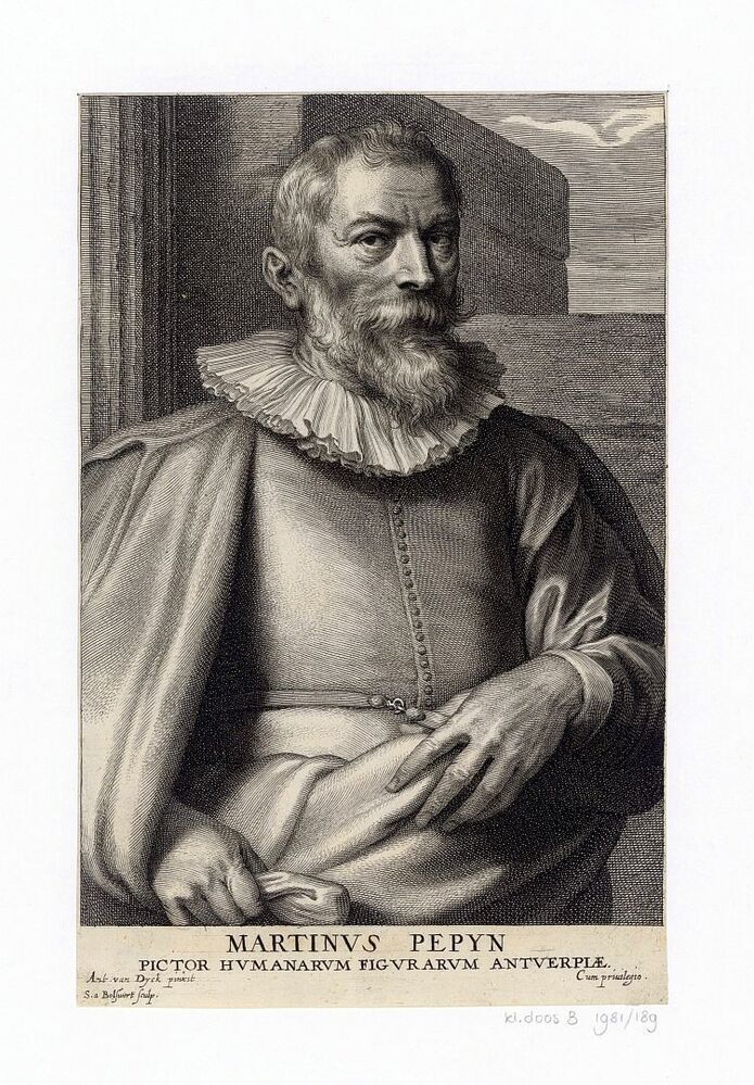 Martinus Pepyn (titel op object)