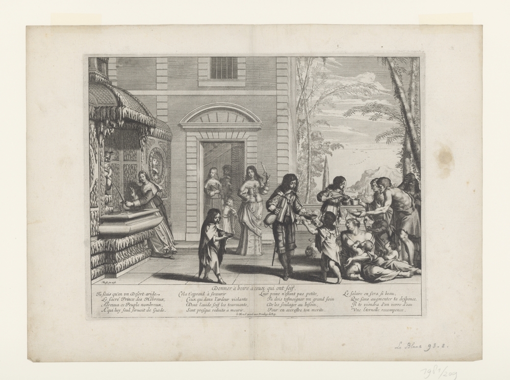 De dorstigen te drinken geven (serie: De zeven werken van barmhartigheid)