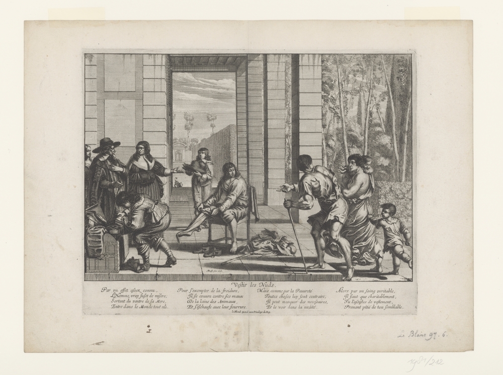 De naakten kleden (serie: De zeven werken van barmhartigheid)