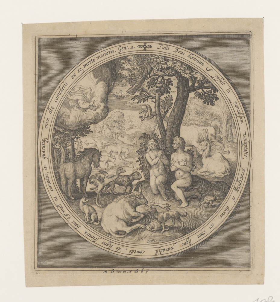 De zevende dag van de schepping: Adam en Eva in het paradijs (serie: Van schepping tot verdrijving uit paradijs)