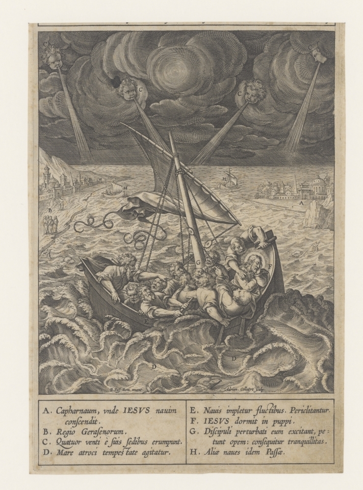 Storm op het Meer van Galilea