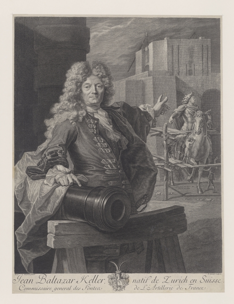 Jean Baltazar Keller (titel op object)