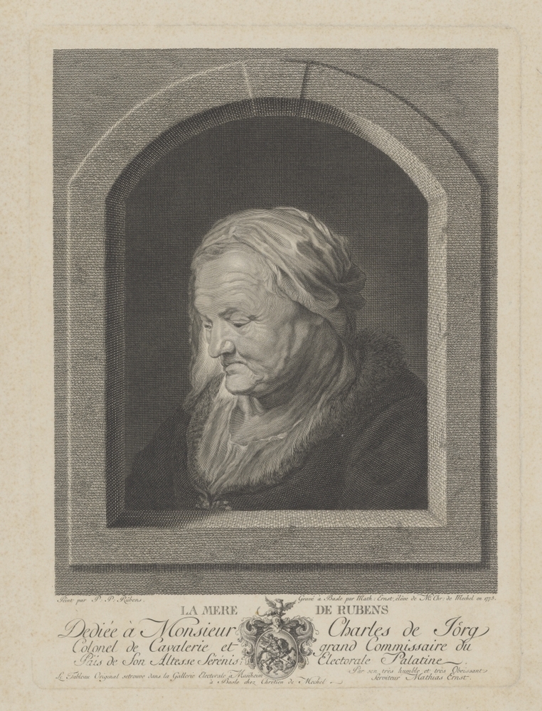 De moeder van Rubens