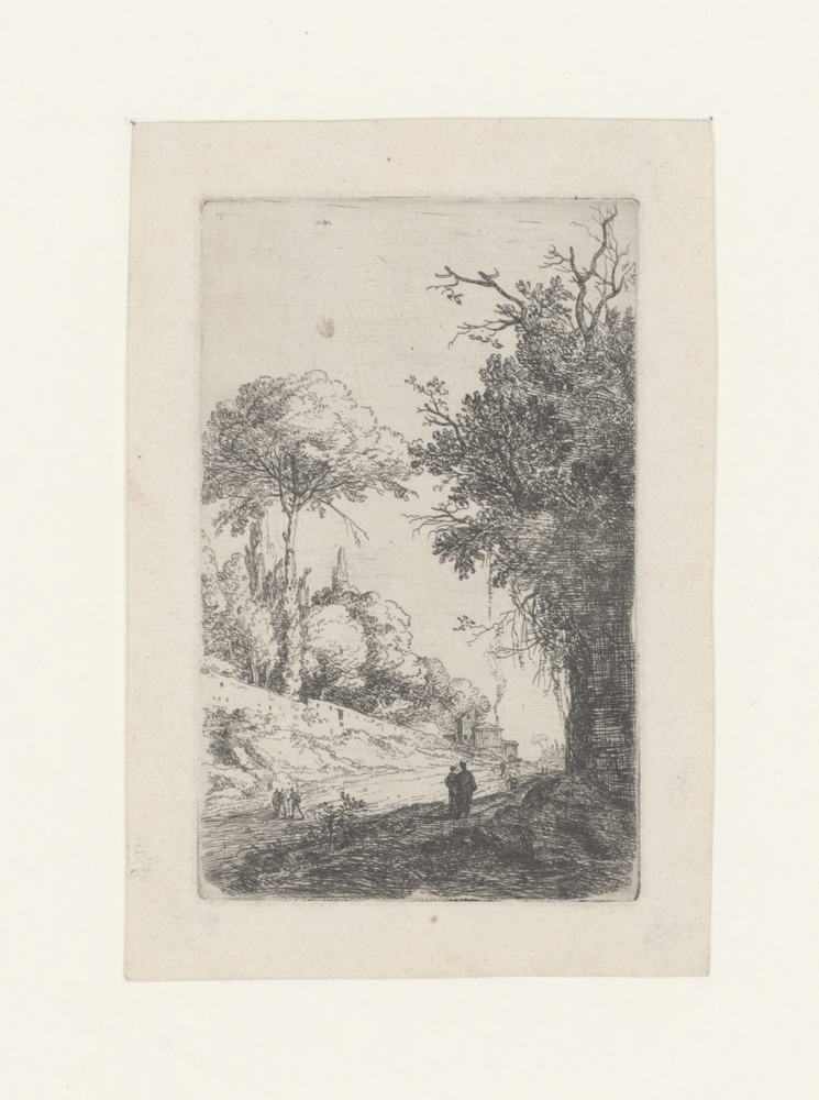 Via Flaminia nabij Rome (serie: Romeinse ruïnes)