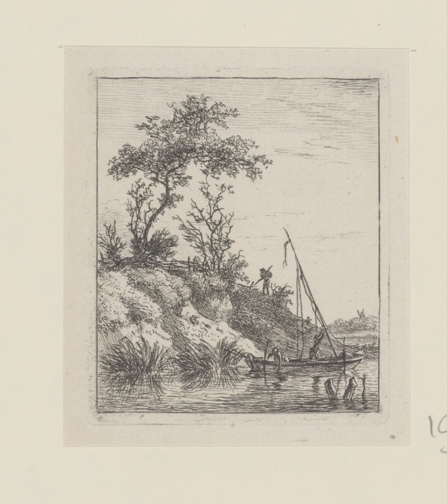 Omhoog zetten van de mast