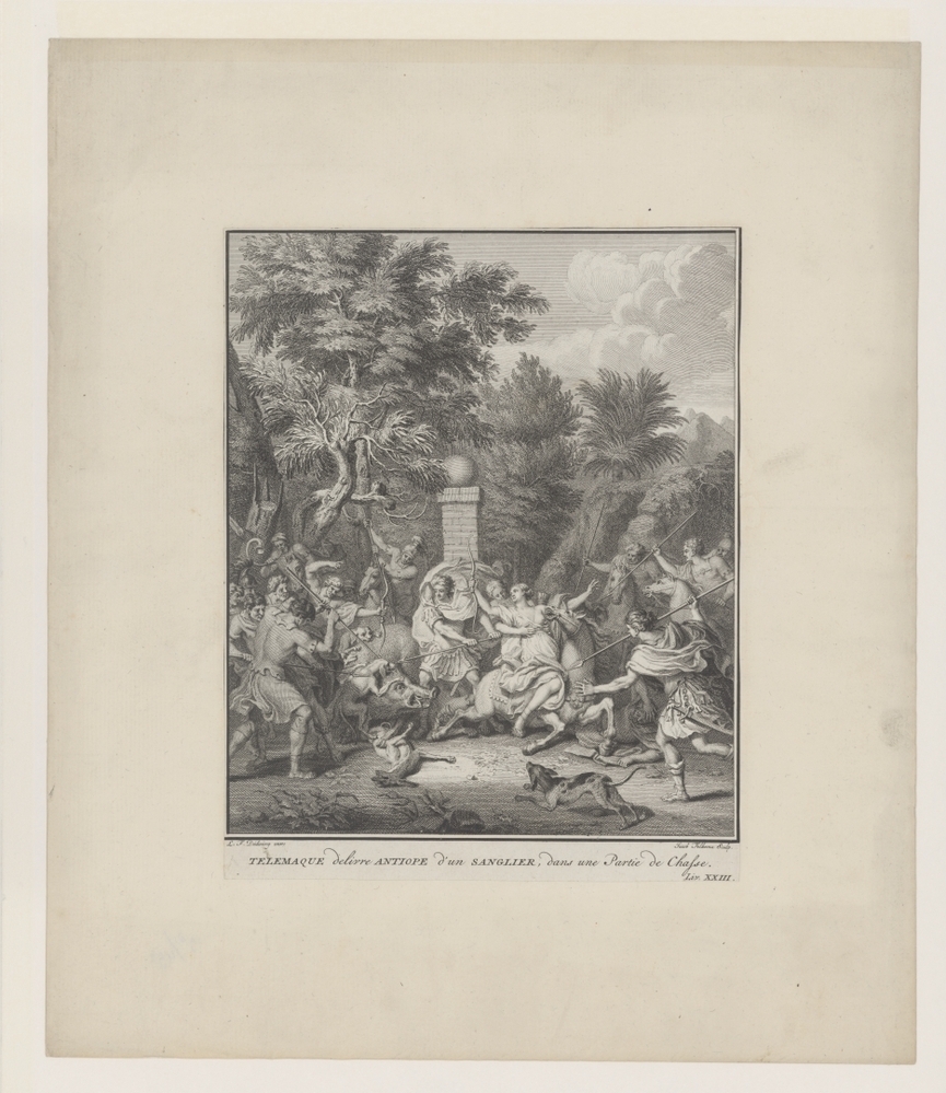 Telemachus redt Antiopes (serie: Avonturen van Telemachus)