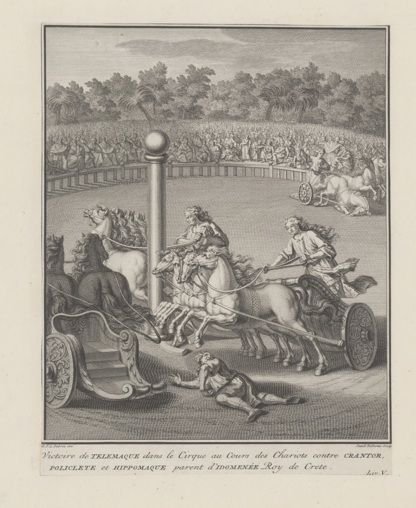 De overwinning op Telemachus