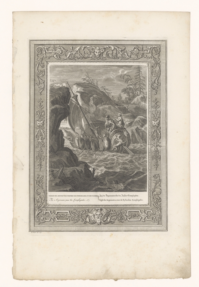 De Argonauten passeren de Symplegaden (serie: De tempel der zang-godinnen)