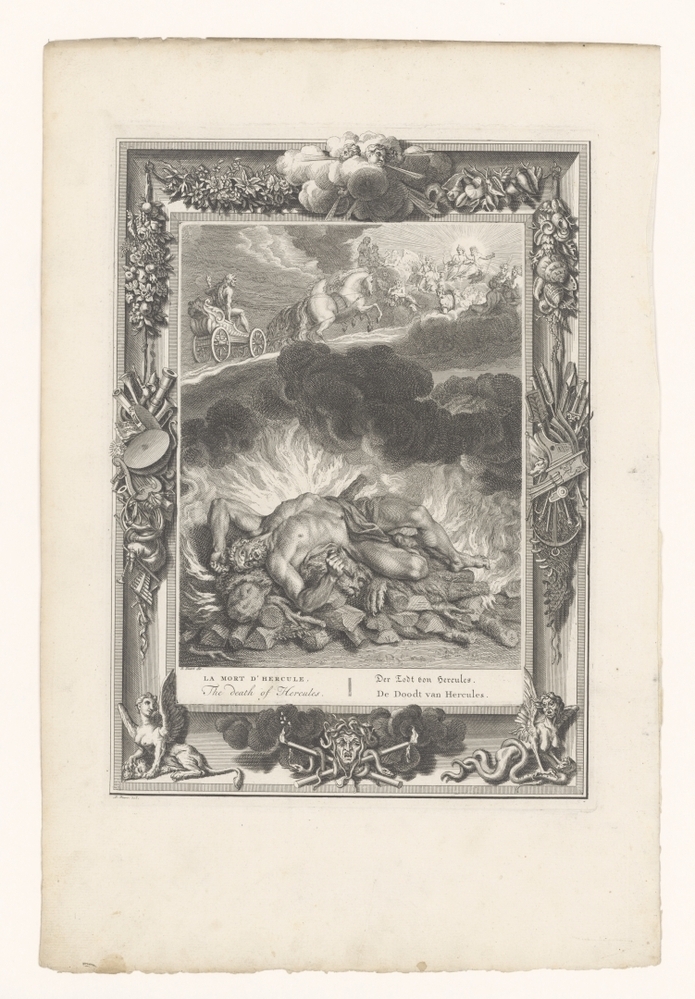 De dood van Hercules (serie: De tempel der zang-godinnen)