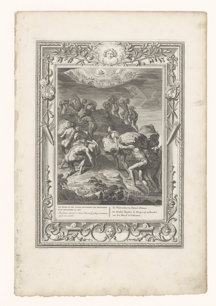 Aanval van de Giganten op de godenwereld (serie: De tempel der zang-godinnen)