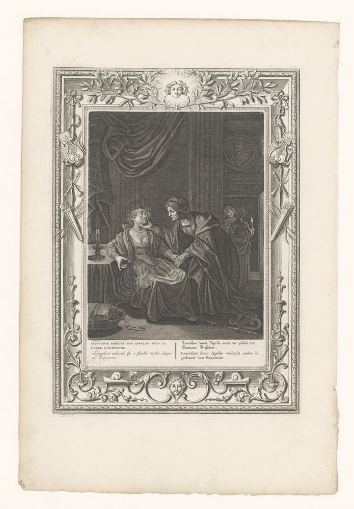 Apollo en Leucothea (serie: De tempel der zang-godinnen)