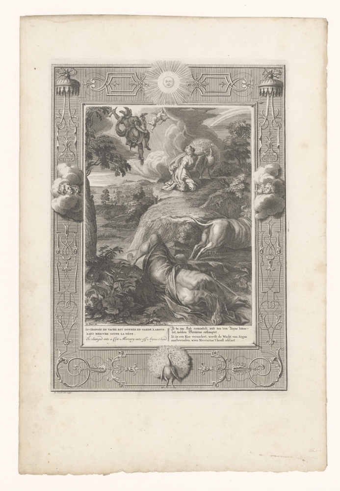 Mercurius doodt Argus (serie: De tempeI der zang-godinnen)