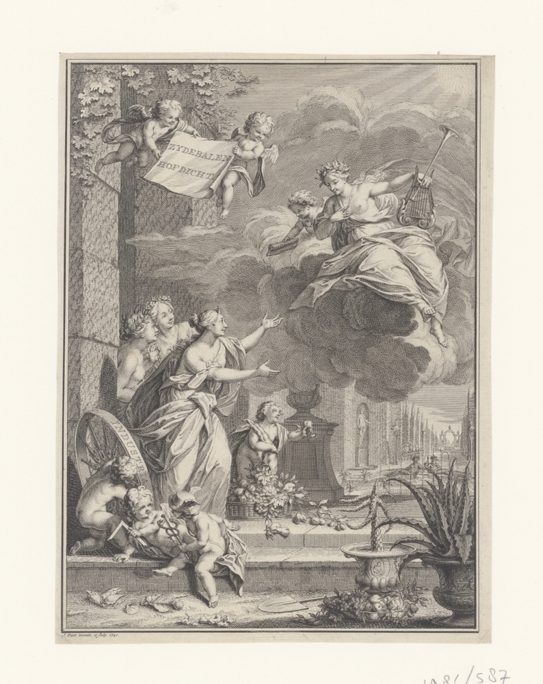 Poëzie in gesprek met allegorische figuren