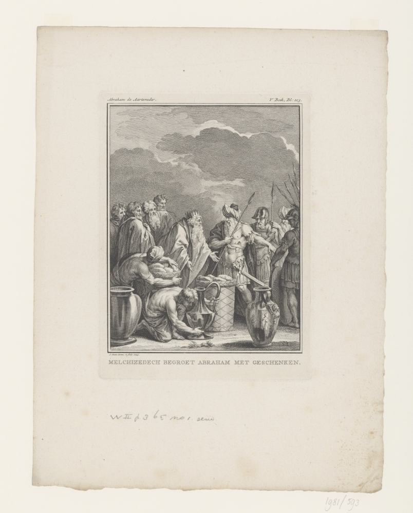 Abrahams ontmoeting met Melchisedek