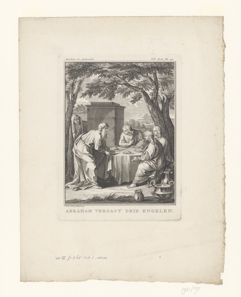 Abraham en de drie engelen