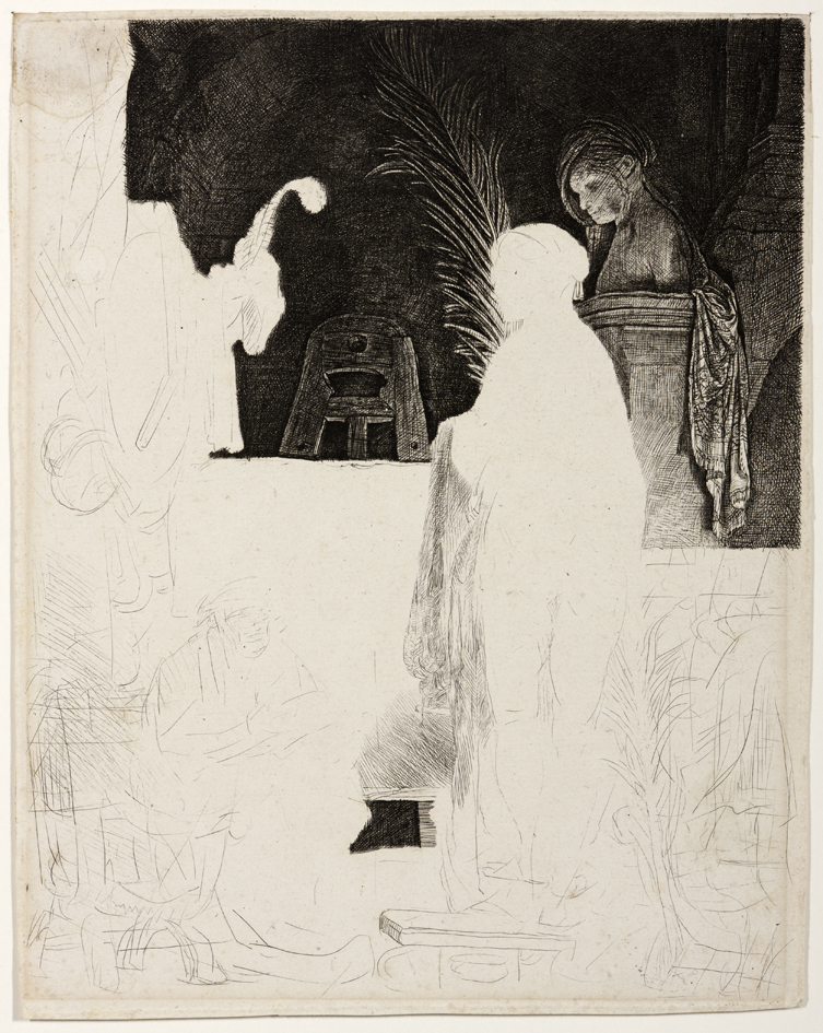 Kunstenaar, naar model tekenend (het beeld van Pigmalion)