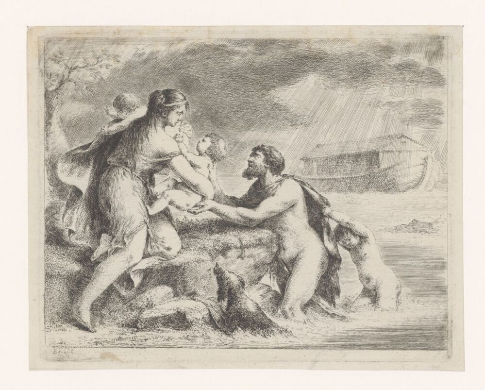 De ark van Noach (Un episode de deluge)