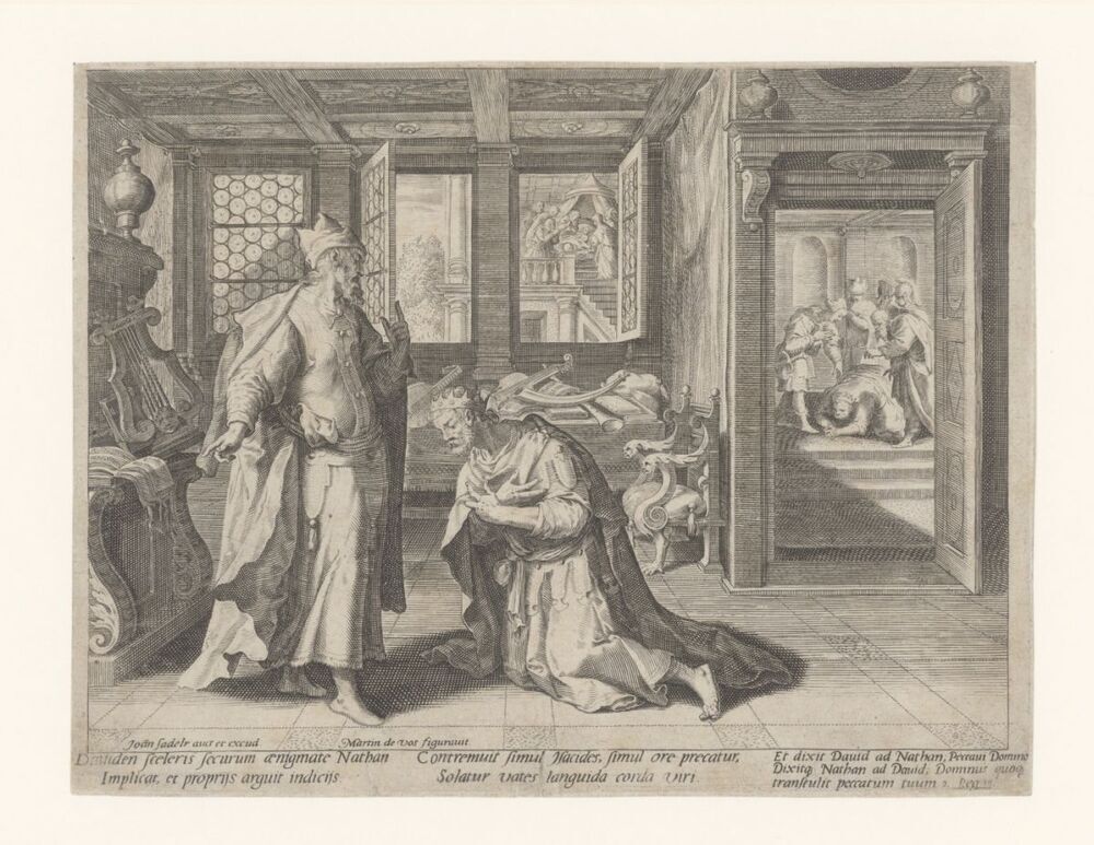 Davids berouw en straf (serie: Geschiedenis van David)