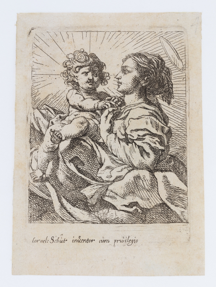 Madonna met Kind naar links gewend