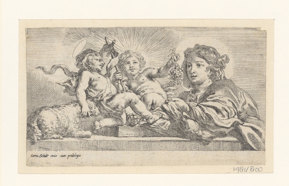 Madonna met kind en Johannes de Doper