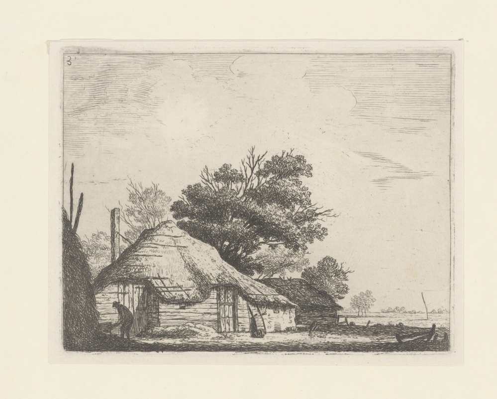Landschap met boerderij (serie: Landschappen met woningen)