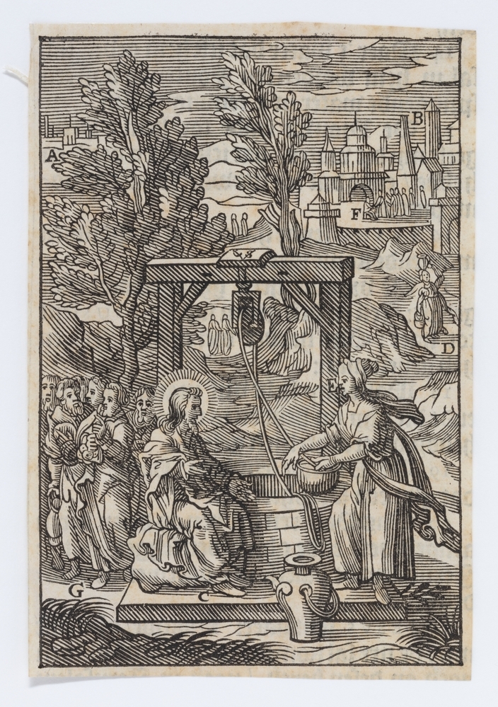 Christus en vrouw bij de put