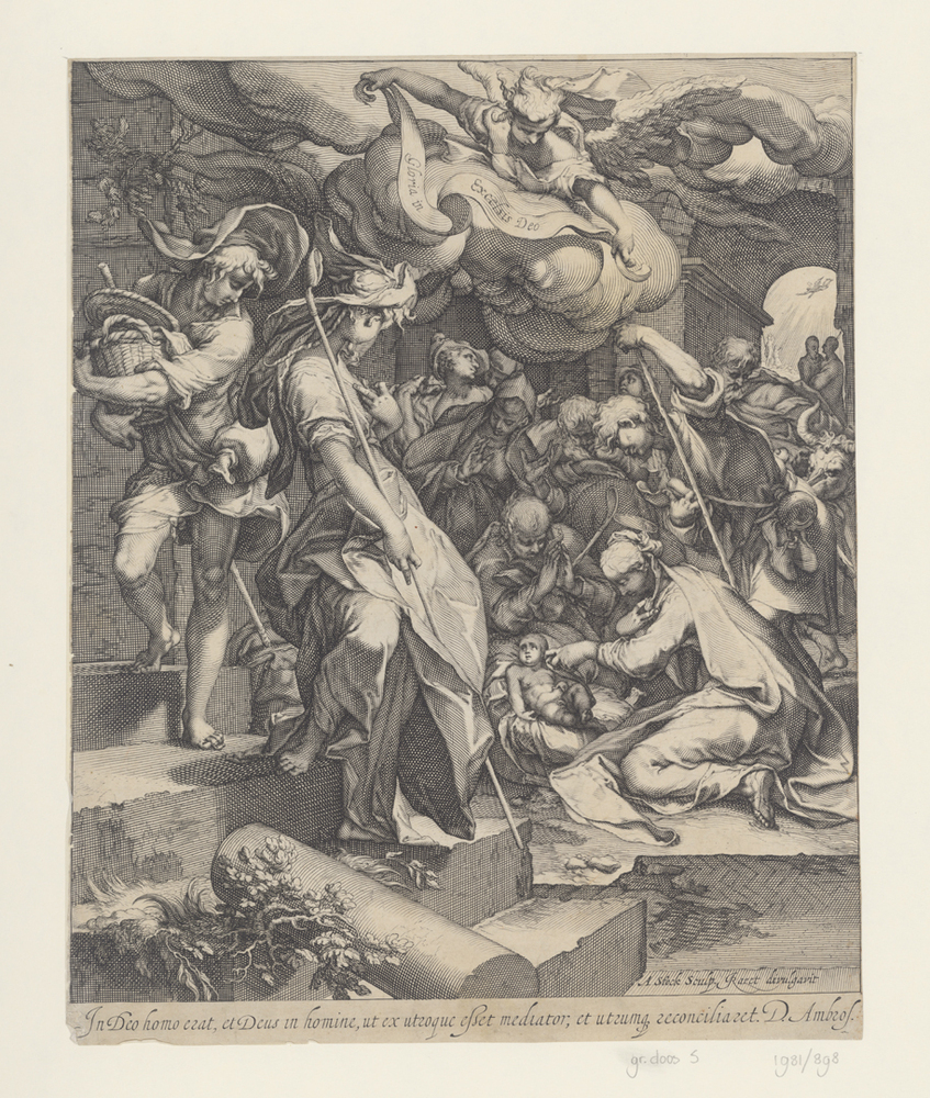 Aanbidding door de herders