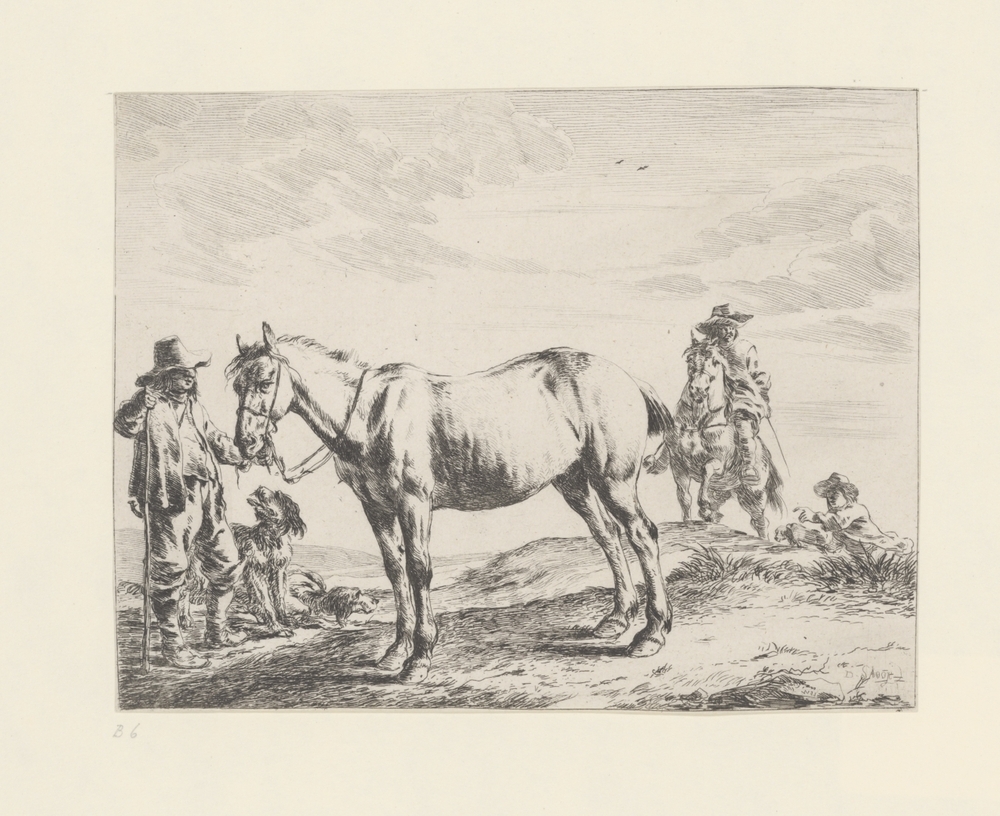 Paard aan leidsel (serie: Paarden)