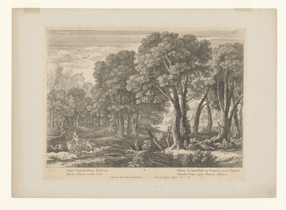 Venus ontvoert Adonis (serie: Verhaal van Adonis)