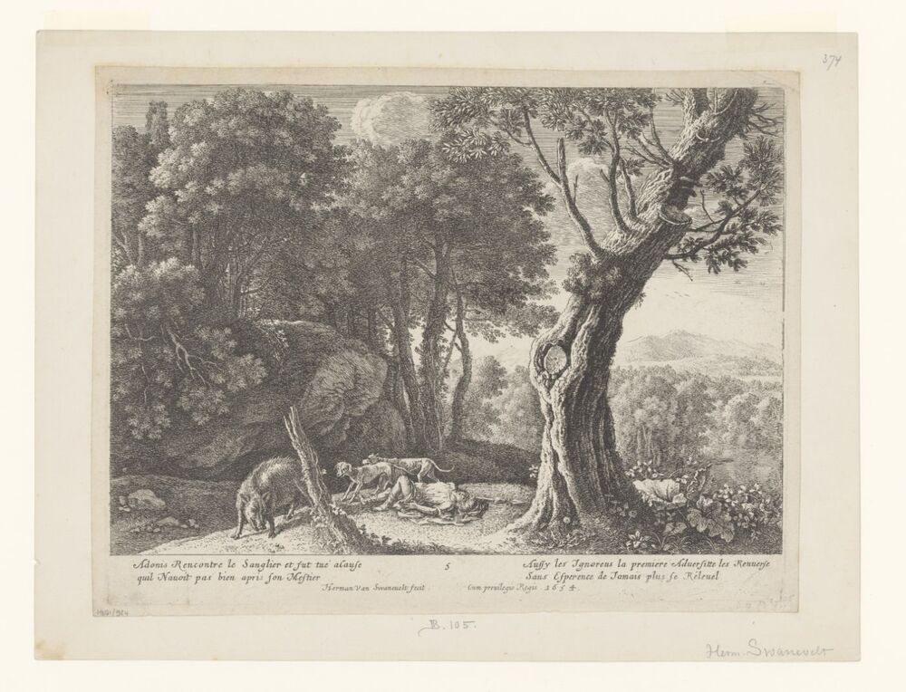 De dood van Adonis (serie: Verhaal van Adonis)